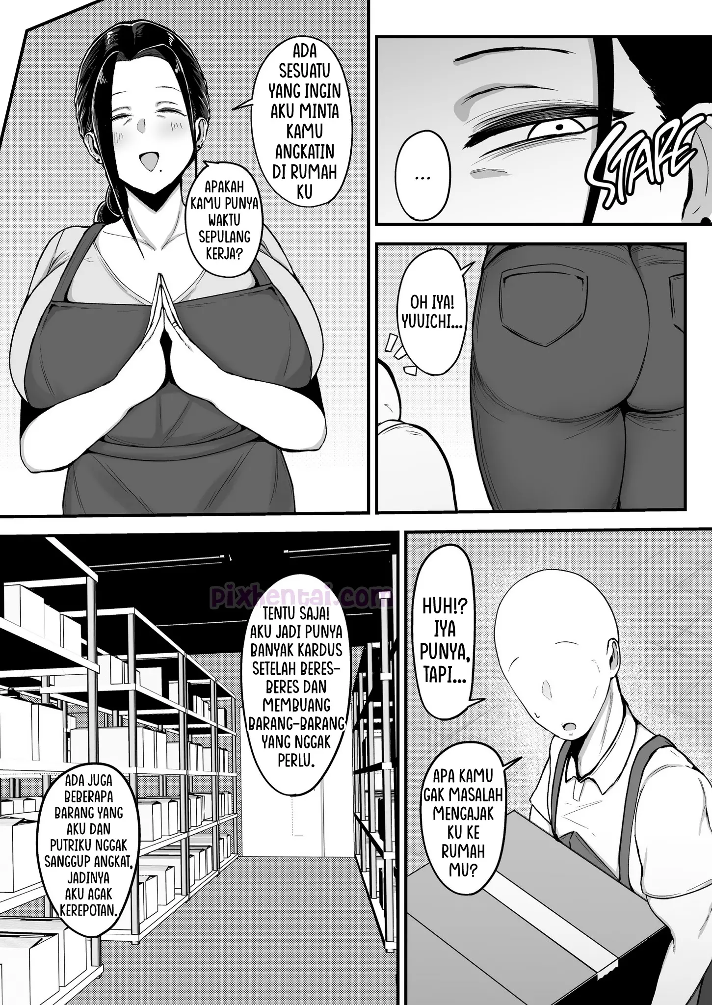 Komik hentai xxx manga sex bokep My Co-Worker Is a Total MILF 7